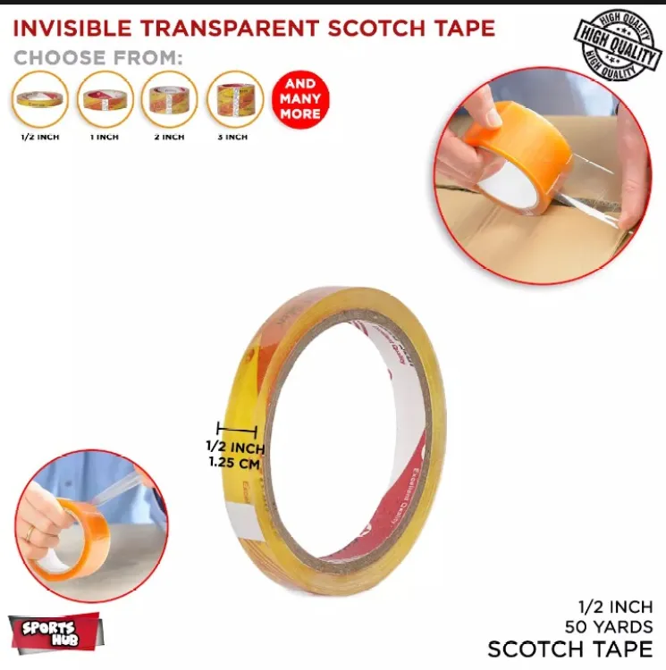 SCOTCH TAPE 1/2 INCH