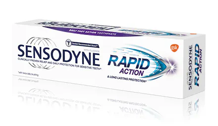 SENSODYNE TOOTH PASTE RAPID ACTION 70GM