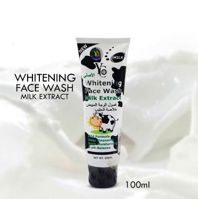 YC MILK EXTRACT WHITENING FACE WASH 100ML