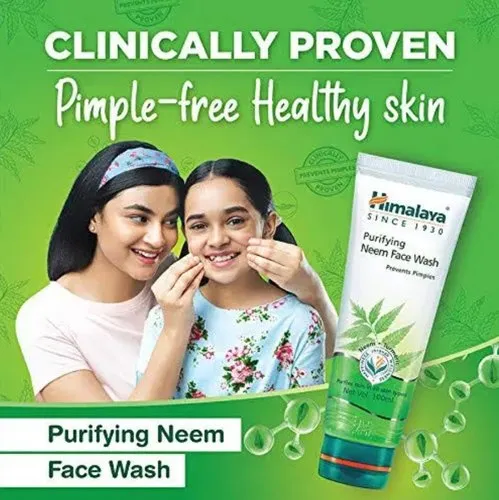 HIMALAYA PURIFYING NEEM FACE WASH 100ML