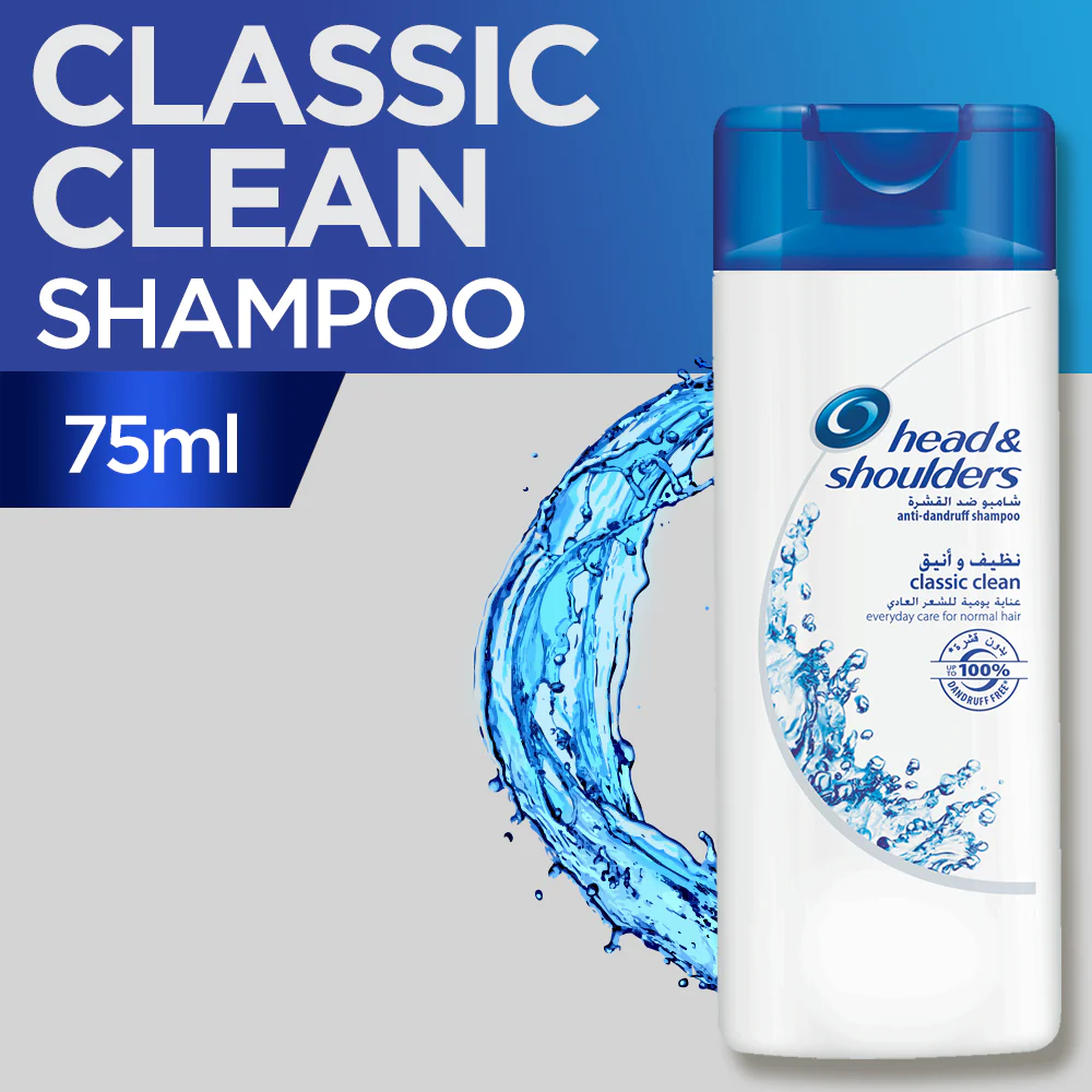 HEAD & SHOULDERS CLASIC CLEEN SHAMPOO 75ML