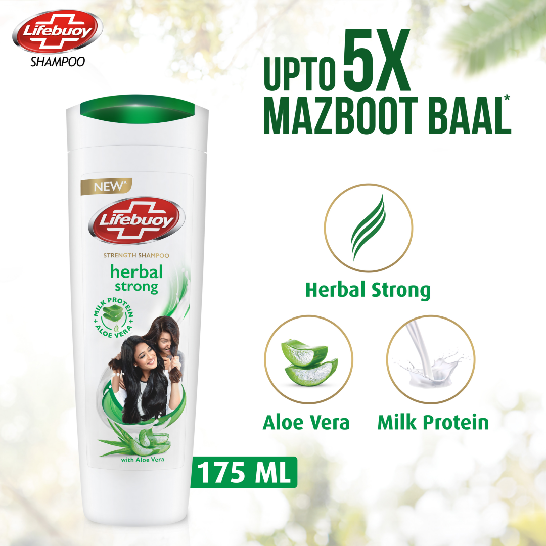 LIFE BUOY  HERBAL SHAMPOO 175ML