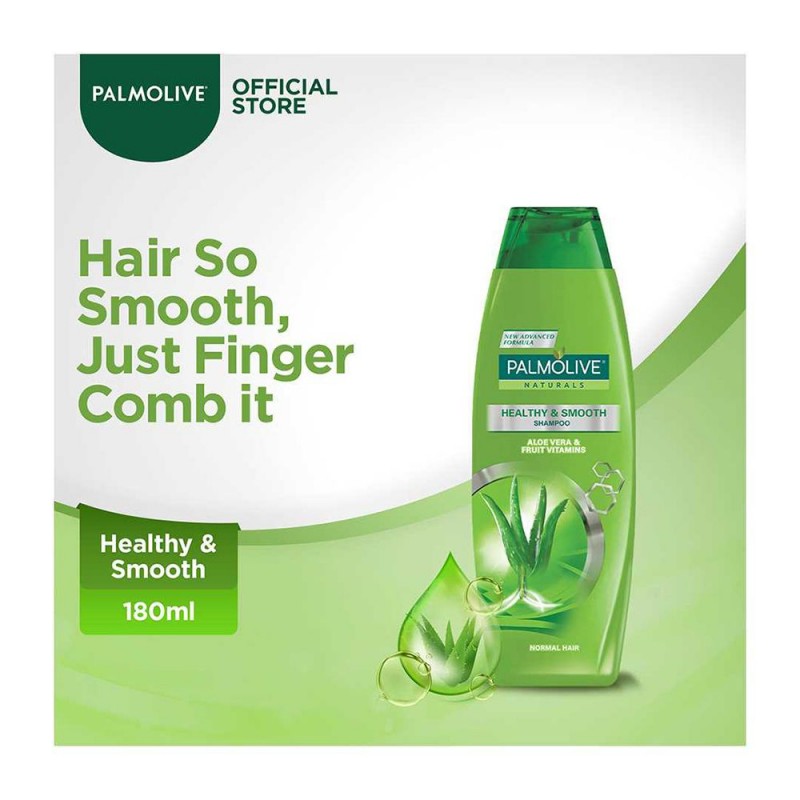 PALMOLIVE HEALTHY & SMOOTH SHAMPOO 180ML