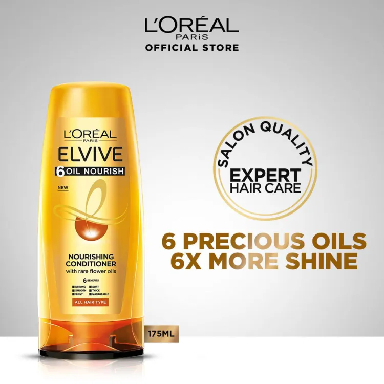 LOREAL 6 OIL NOURISH CONDITIONER175ML