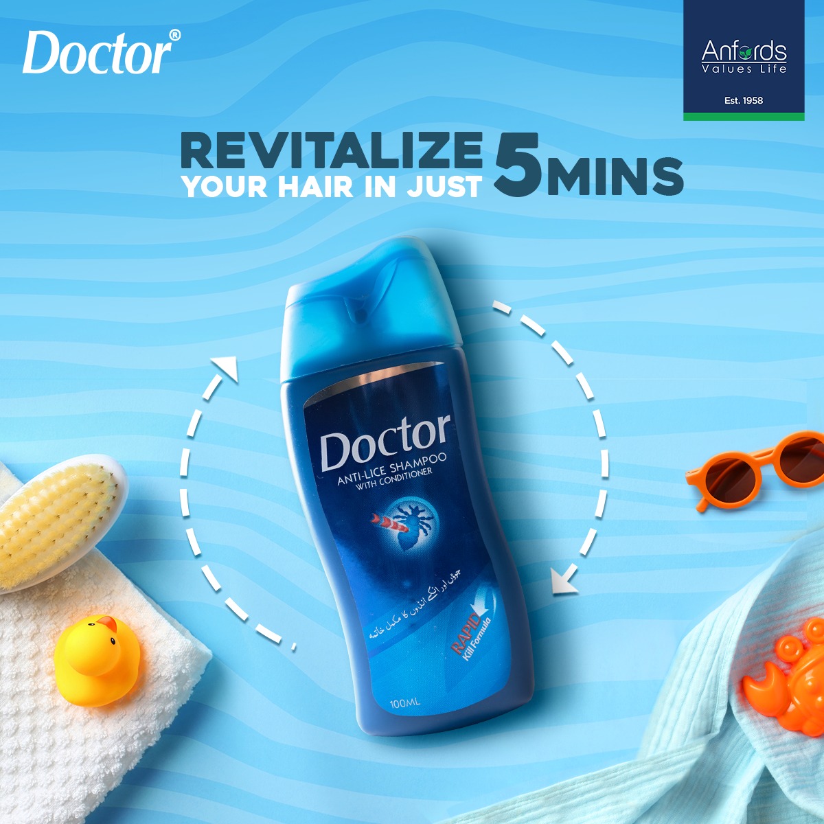DOCTOR ANTI LICE SHAMPOO 100ML