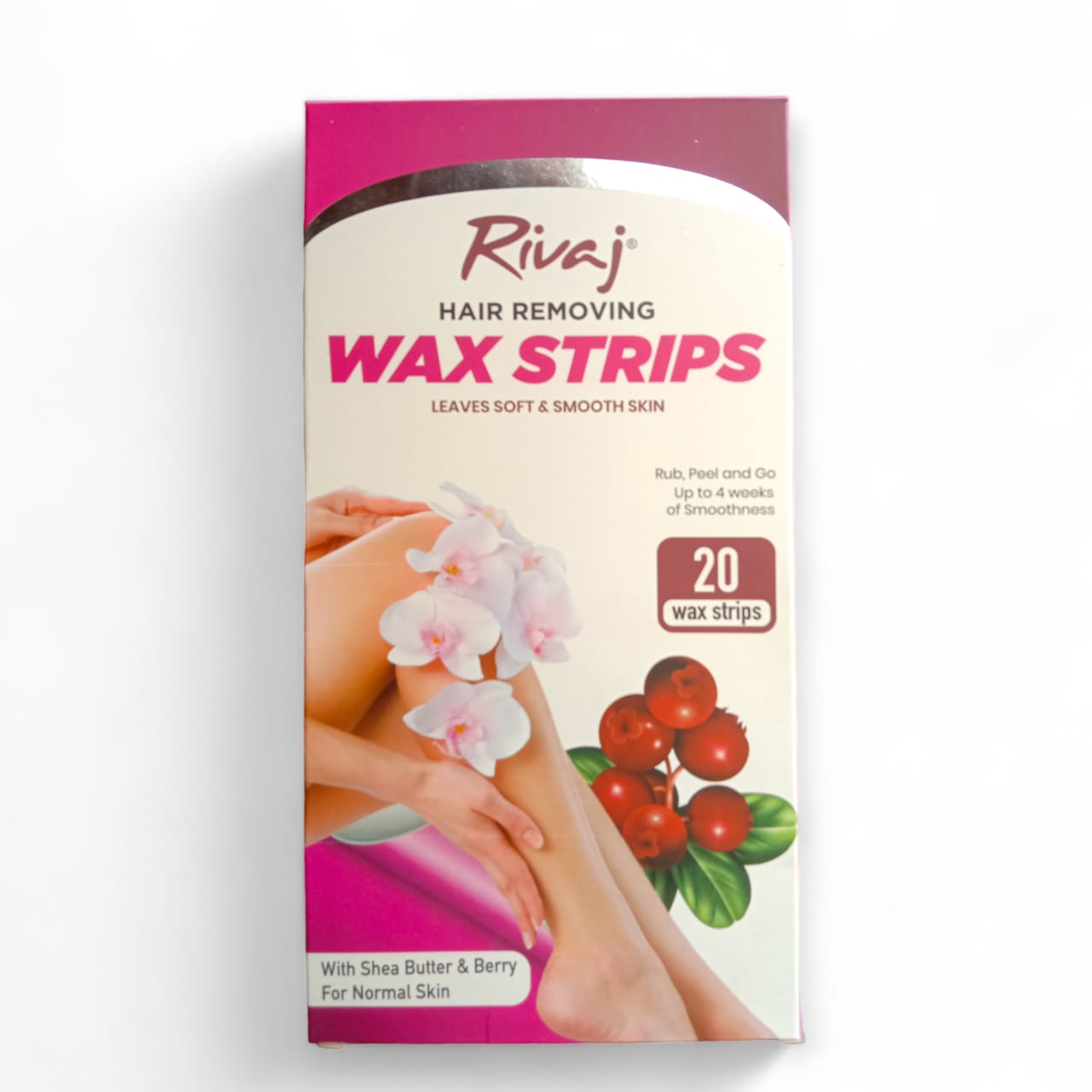 RIVAJ HAIR REMOVER WAX STRIPS 