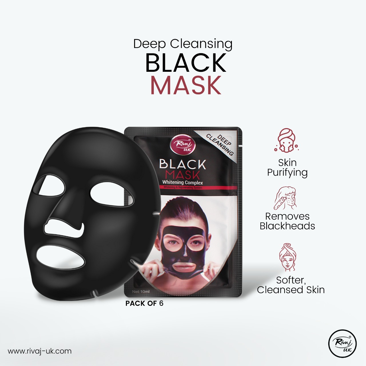 RIVAJ BLACK MASK 
