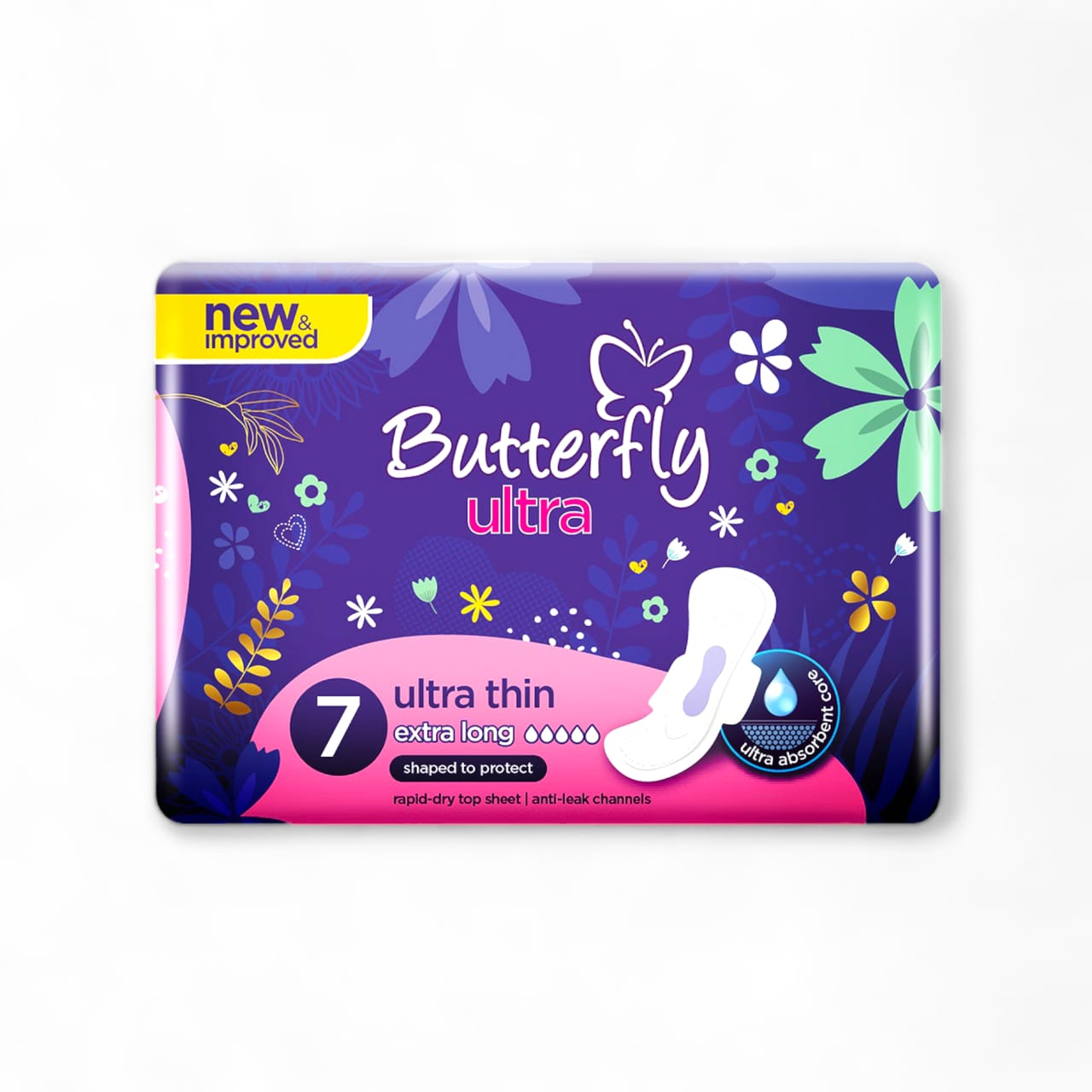 BUTTERFLY ULTRA THIN XL (7 PEICES)