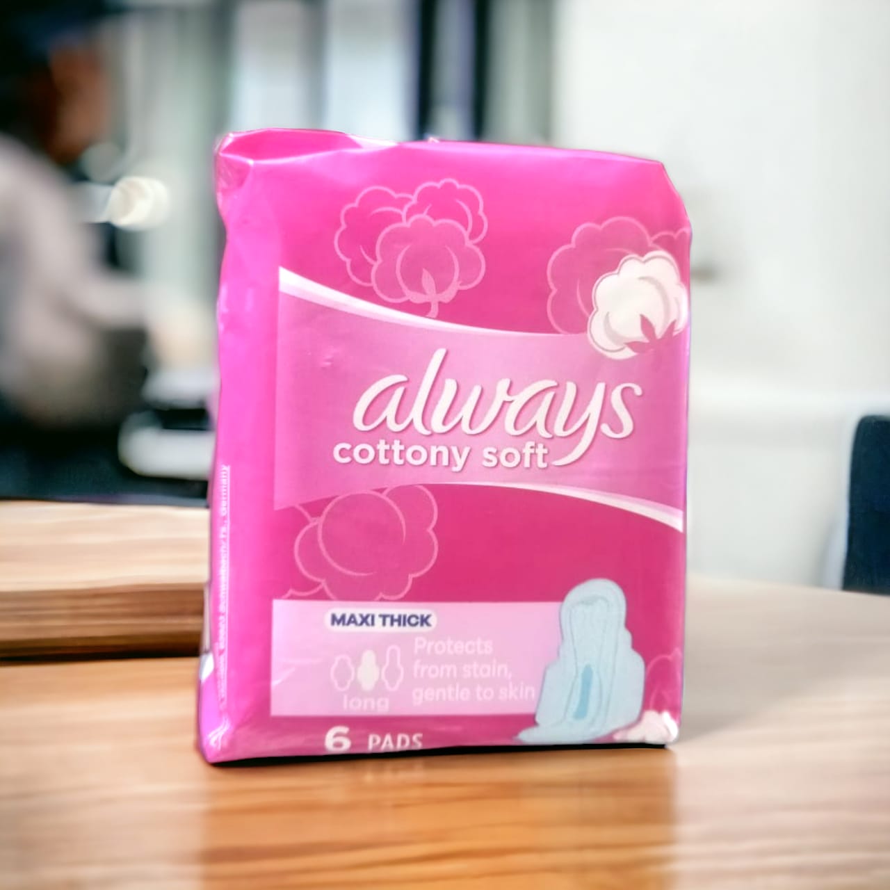 ALWAYS COTTONY SOFT LONG (6 PEICES)