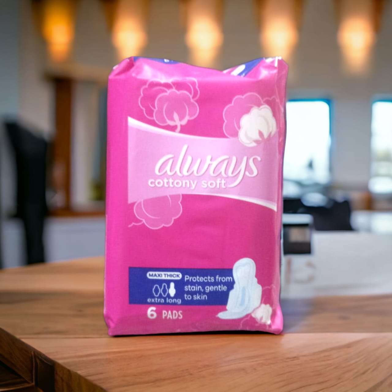 ALWAYS COTTONY SOFT EXTRA LONG (6 PEICES)