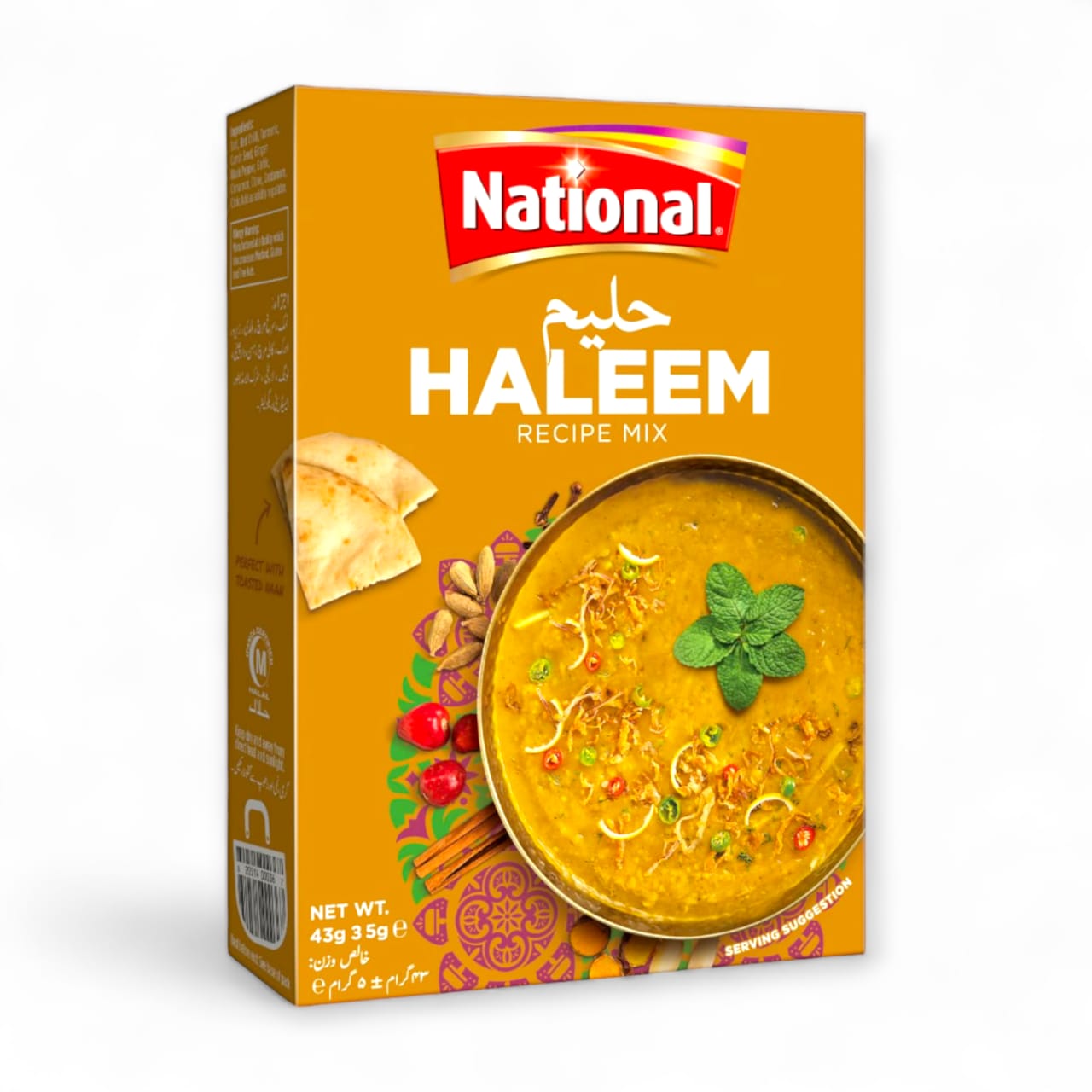 NATIONAL HALEEM RECIPE MIX BOX 