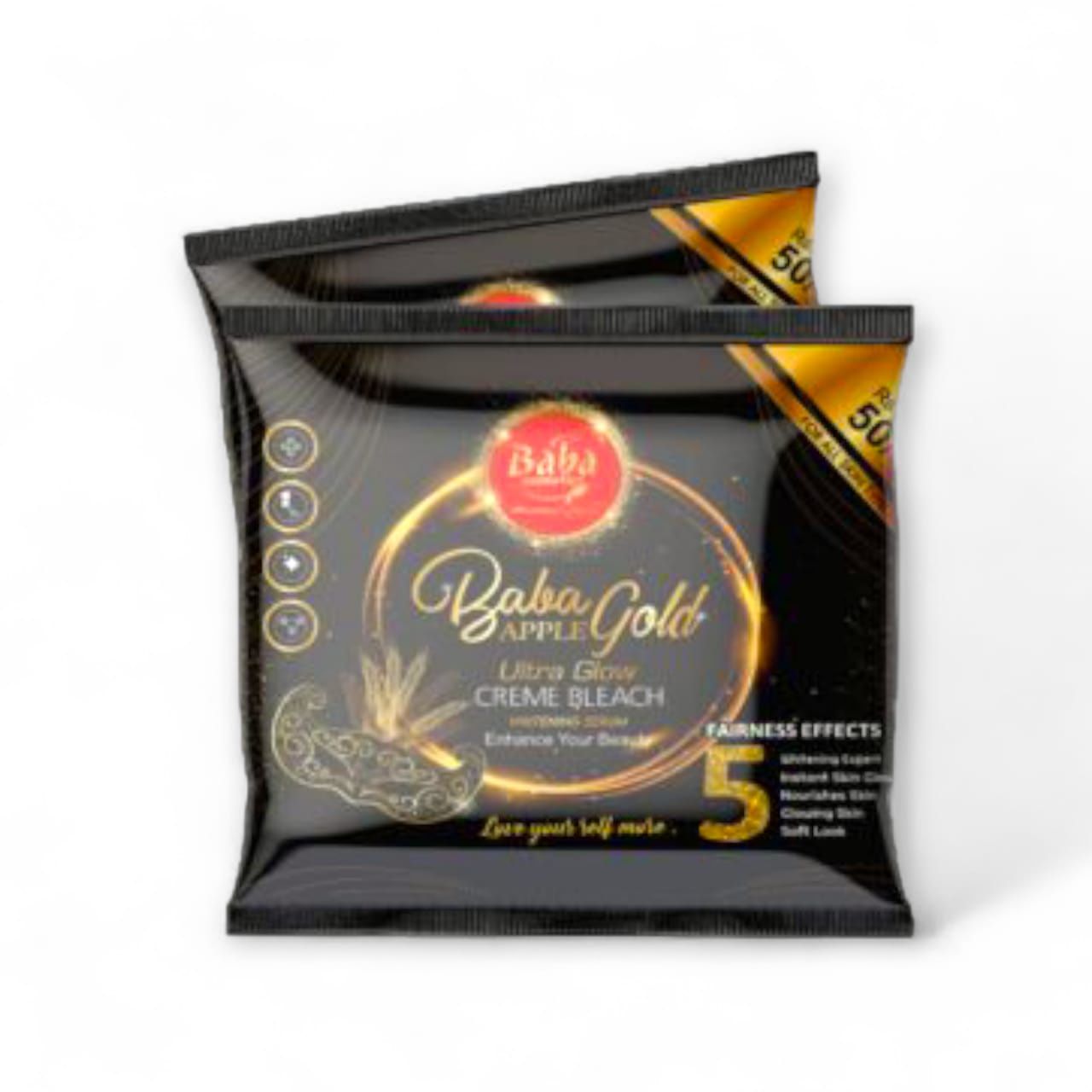 BABA APPLE GOLD ULTRA GLOW CREAM BLEACH 