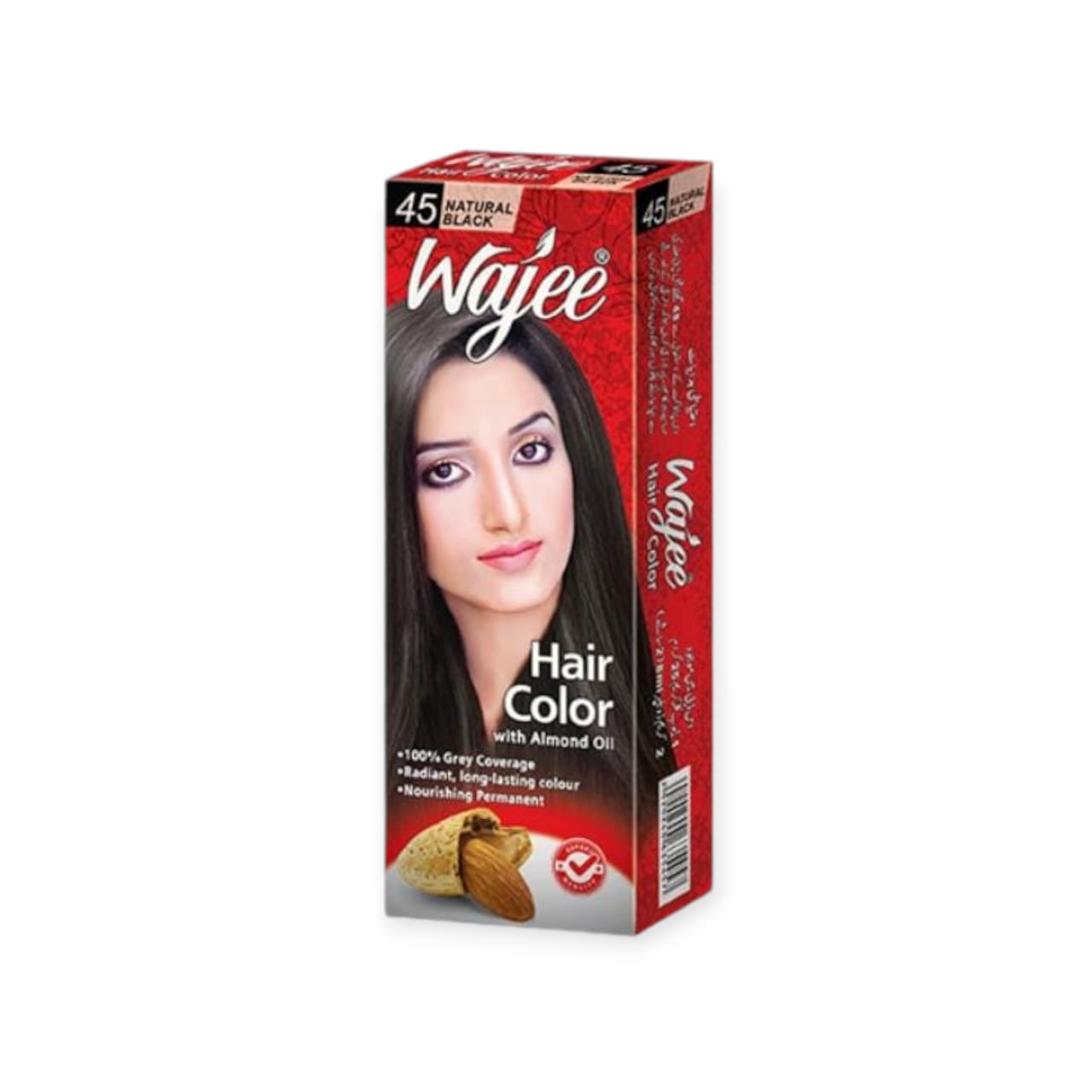 WAJEE HAIR COLOR NATURAL BLACK TUBE