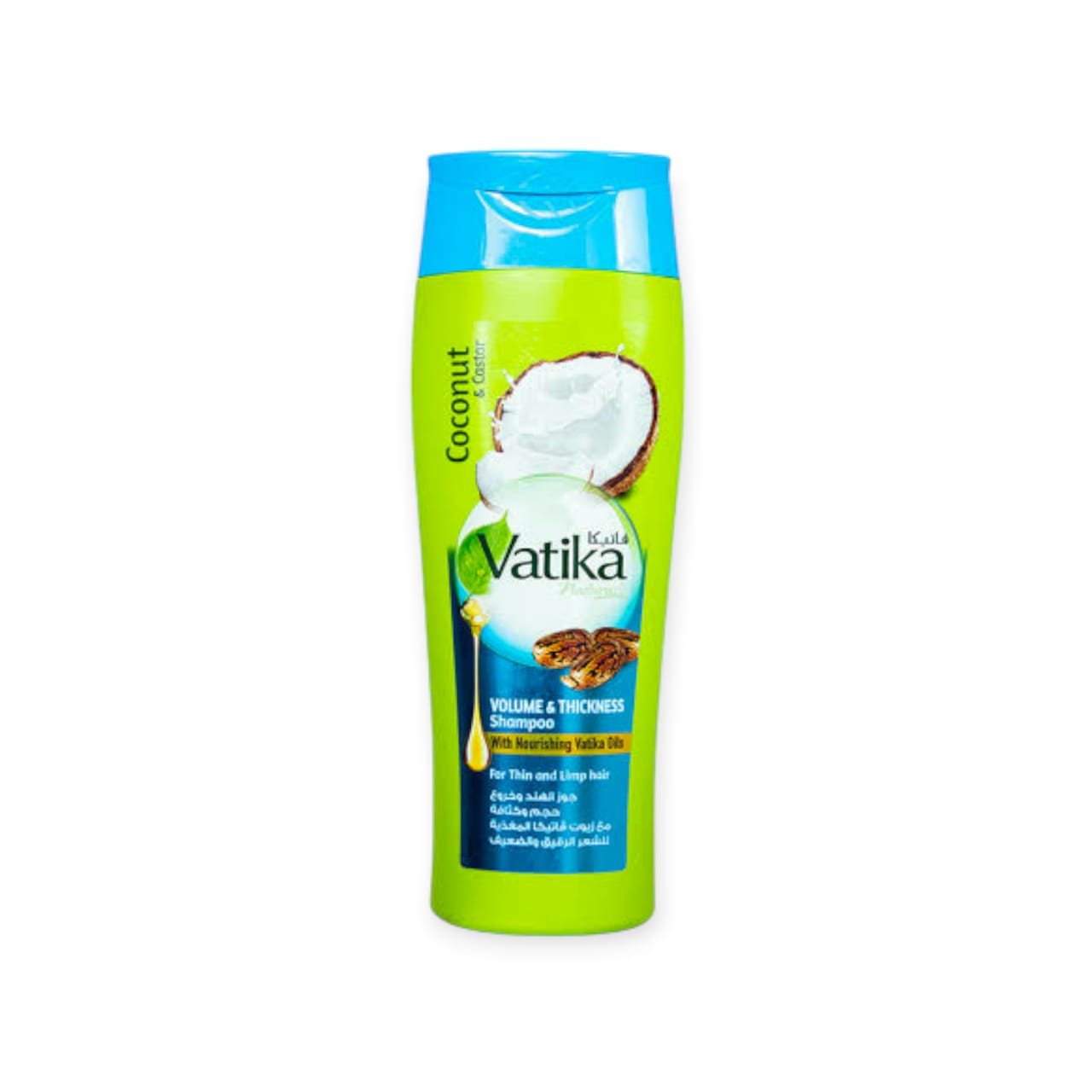 VATIKA SHAMPOO COCONUT & CASTOR 185ML