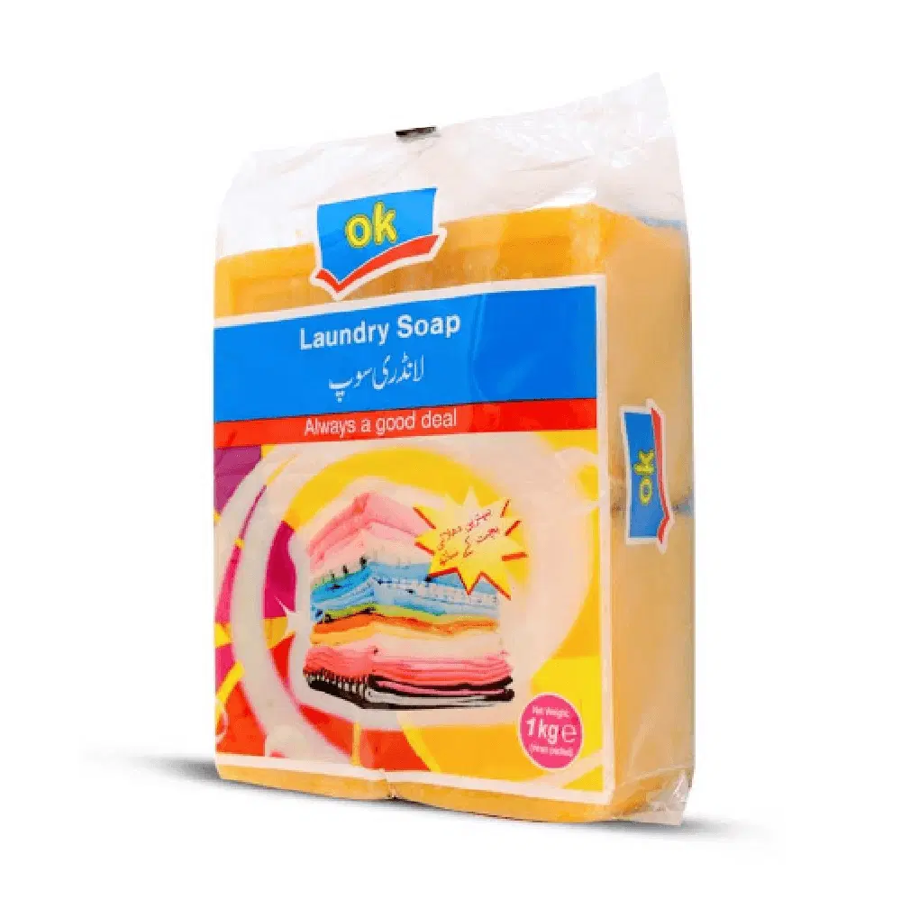 OK LAUNDRY SOAP 250GM  (1X4)
