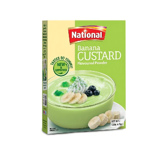 NATIONAL CUSTARD BANANA BOX 120GM 