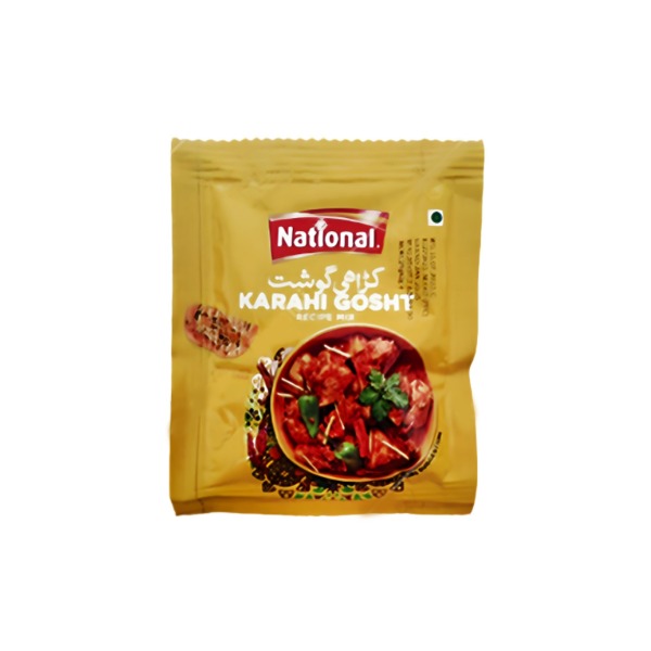 NATIONAL KARAHI GOSHT RECIPE SACHET 10GM (1X12)
