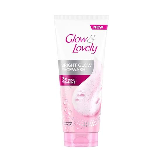 GLOW&LOVELY  BRIGHT GLOW FACE WASH 50GM