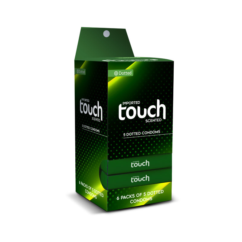 TOUCH GREEN CONDOM (1x3x6)