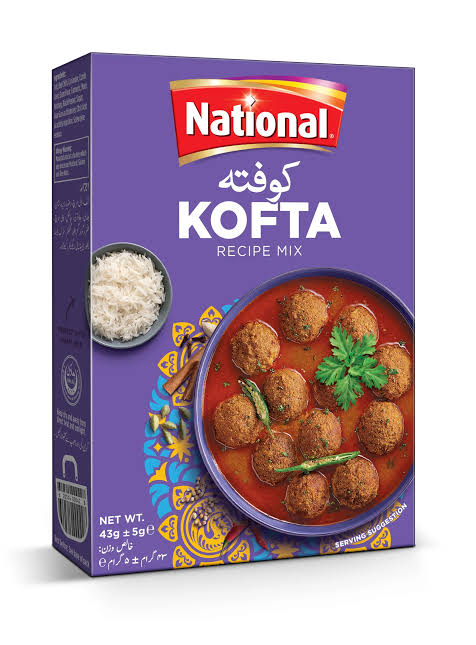 NATIONAL KOFTA RECIPE  BOX