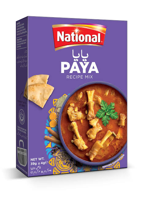 NATIONAL PAYA RECIPE  BOX