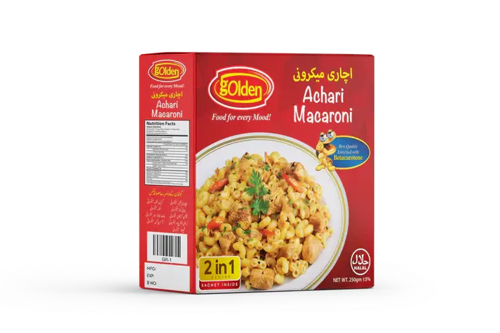 GOLDEN ELBOW ACHARI MACARONI BOX