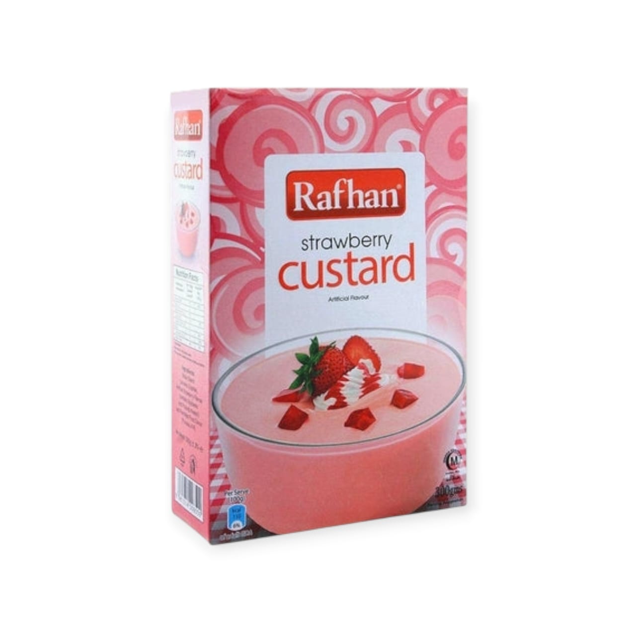 RAFHAN STRAWBERRY CUSTERD BOX 285GM