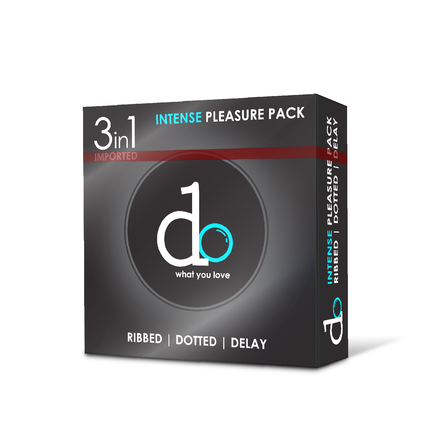 DO BLACK CONDOM 1x3x6