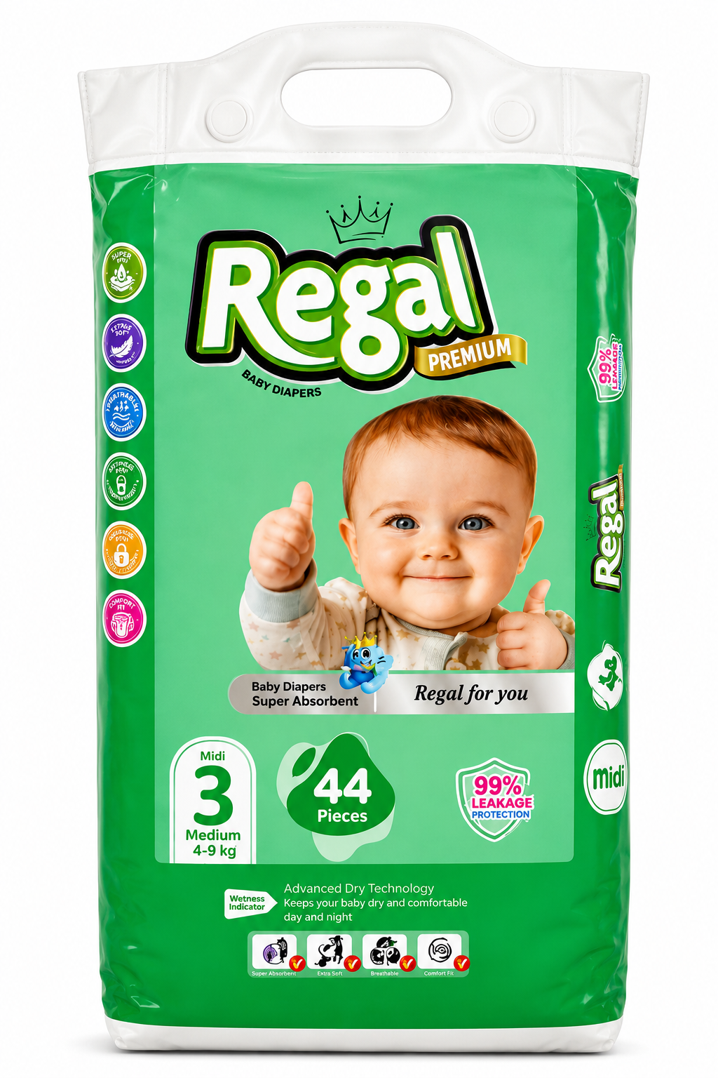 REGAL DIAPER MEDIUM SIZE
