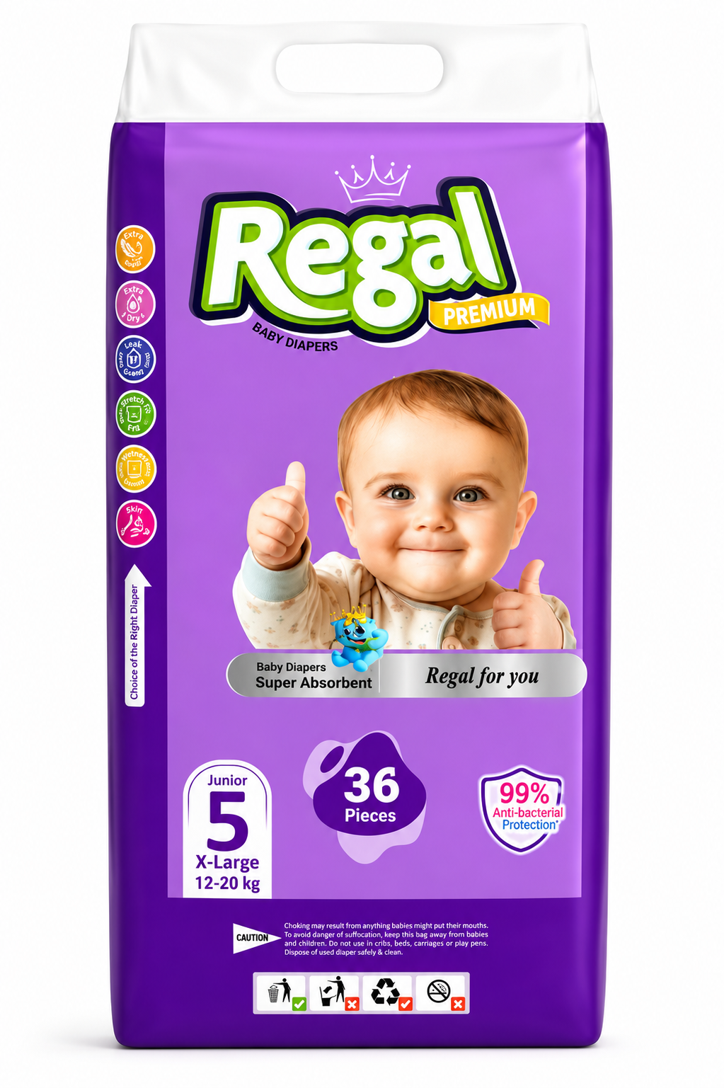 REGAL DIAPER EXTRA LARGE 