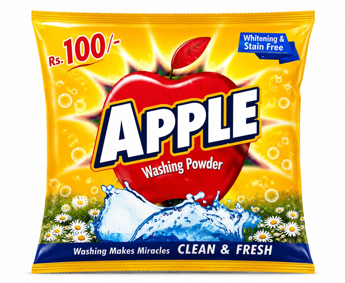APPLE DETERGENT RS.100