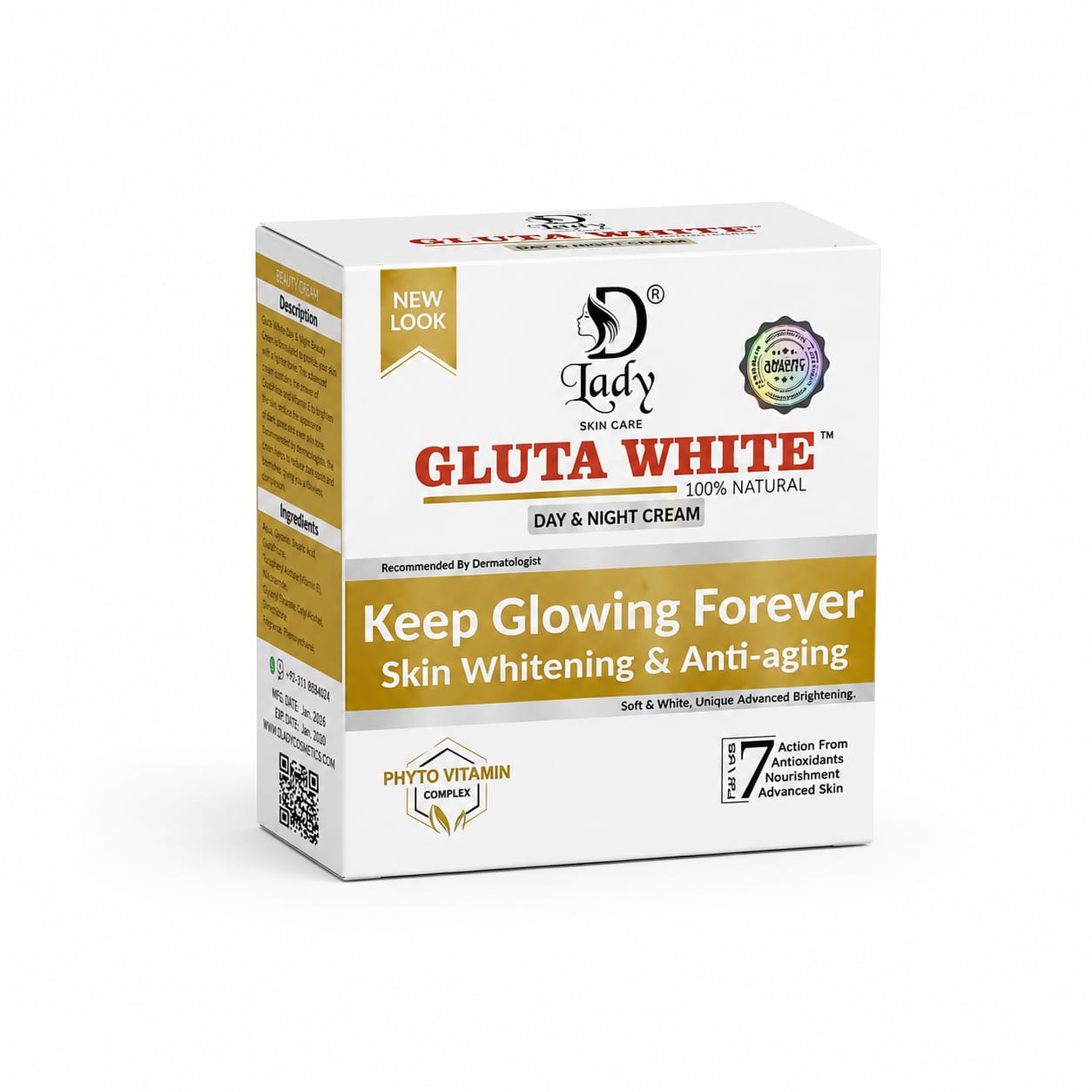 GLUTA WHITE DAY & NIGHT CREAM