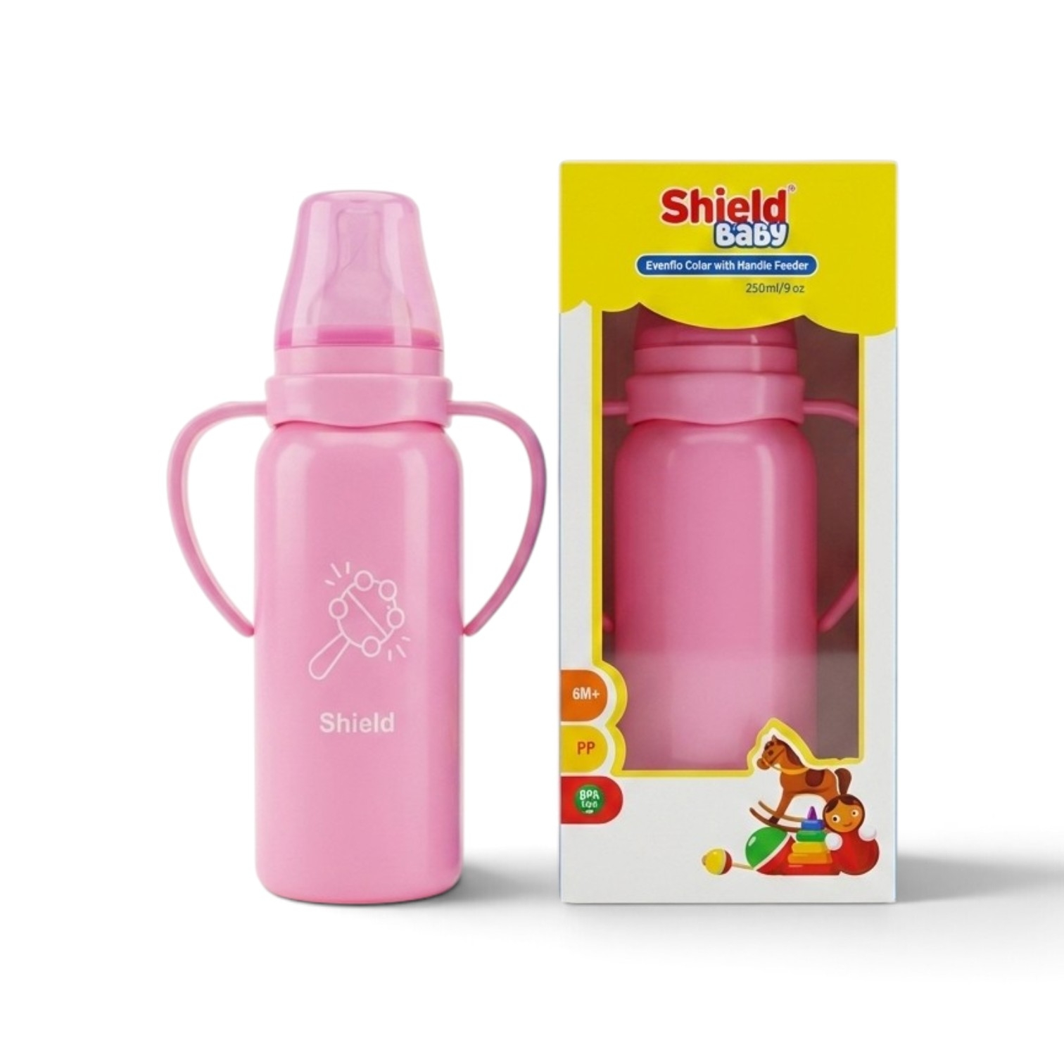 SHIELD FEEDER WITH HANDLE  250ML 